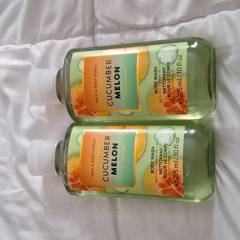 Bath & body works body wash, cucumber melon